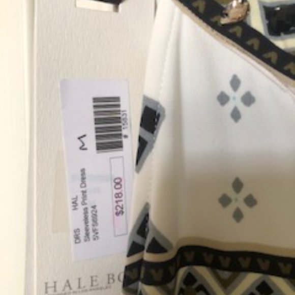 Hale Bob Print Dress Size M - Picture 4 of 8
